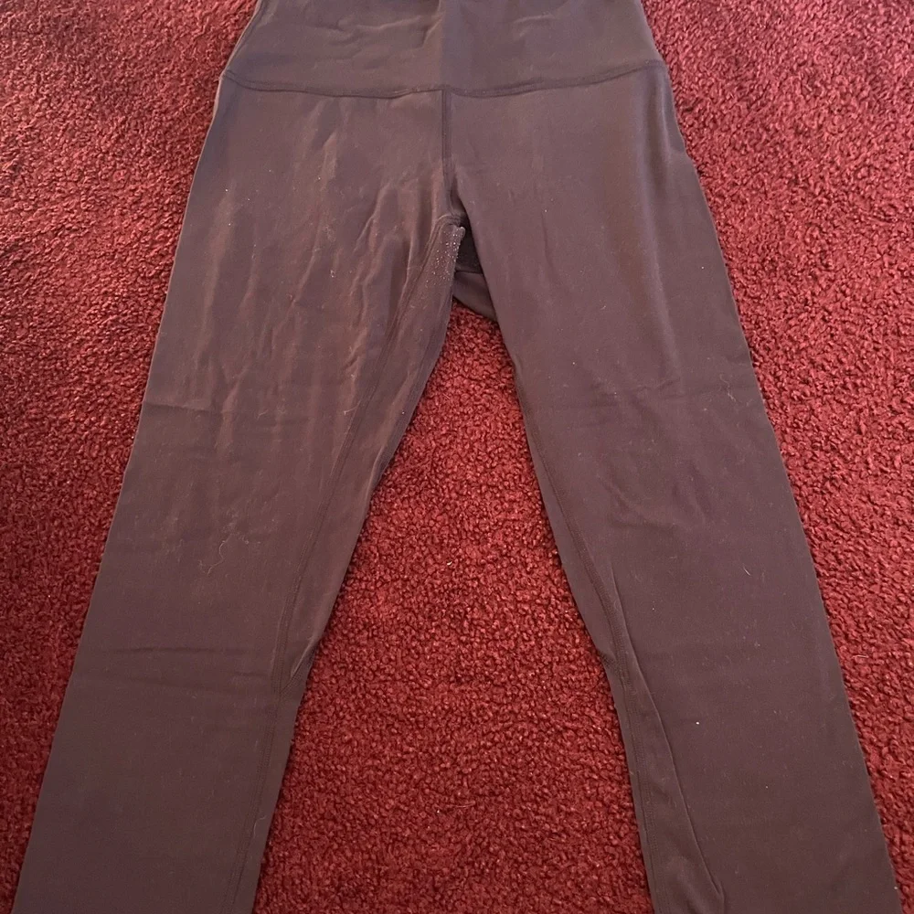 lululemon women’s athletica high rise Leggings purple size 6 25” Above-Ankle - Picture 2 of 6